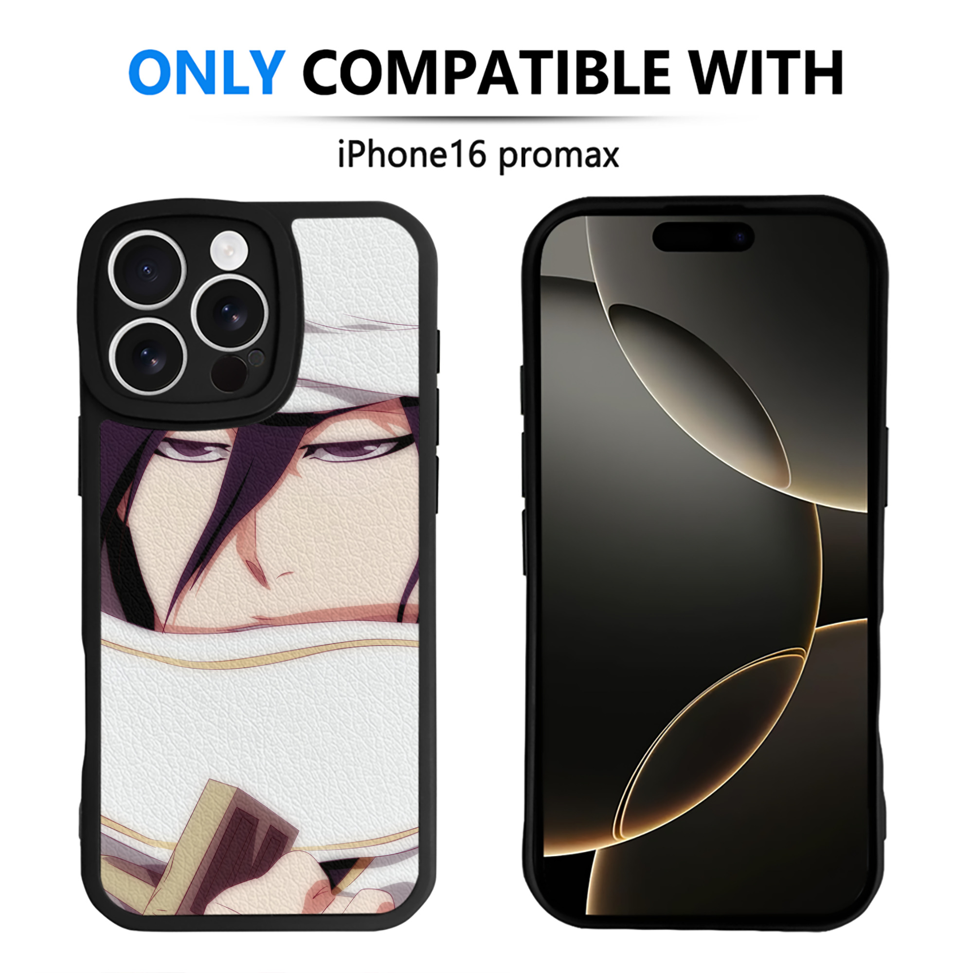 （画像用） ブリーチ BLEACH 【iPhone 16シリーズ対応】シリコンスマホケース（レザー調） 材質：シリコン
